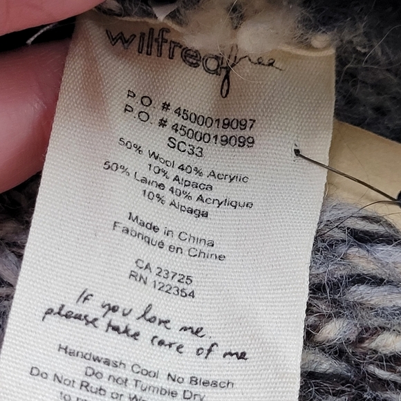 Aritzia Wilfred Free Erable wool & alpaca cardigan size small​ - Picture 14 of 16